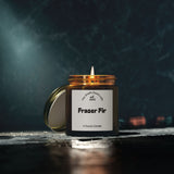 Fraser Fir Scented Candle, Coconut Apricot Wax, 4oz