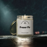 Fraser Fir Scented Candle, Coconut Apricot Wax, 9oz