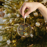 Ba Hum Bug Glass Ornament