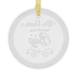 Ba Hum Bug Glass Ornament