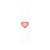 Maine Coon Cat Head in Retro Heart Bookmark