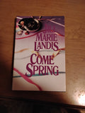 Come Spring, by Jill Marie Landis, Storm Family Trilogy Book 3, Vintage Hardcover