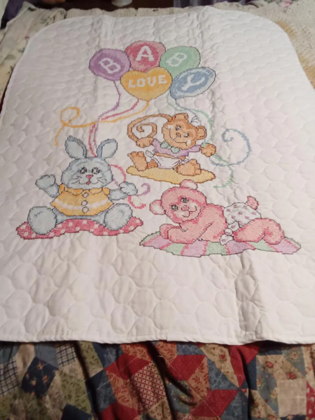 Baby Love Baby Quilt