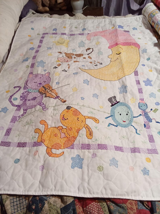 Hey Diddle Diddle Baby Quilt