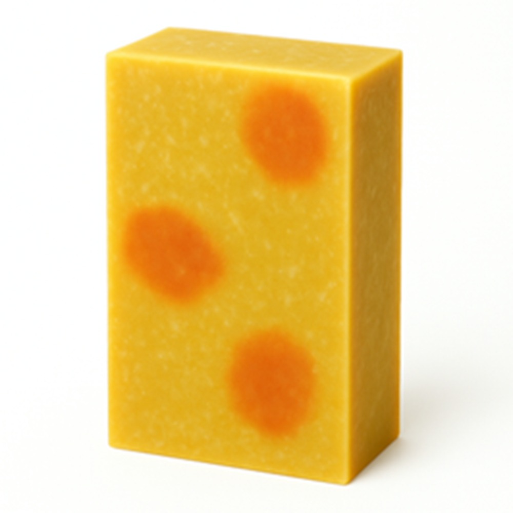 Bromelain & Rose Hips Cold Process Soap, 4.8 Ounce Bar