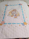 This Bear Is Loved A Lot Baby Quilt