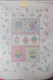 Baby Animals and Cupcakes Baby Quilt