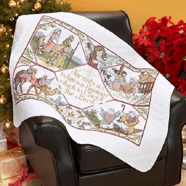 Star of Wonder Baby Quilt or Wall Hanging