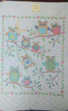 Owls In A Tree Baby Quilt