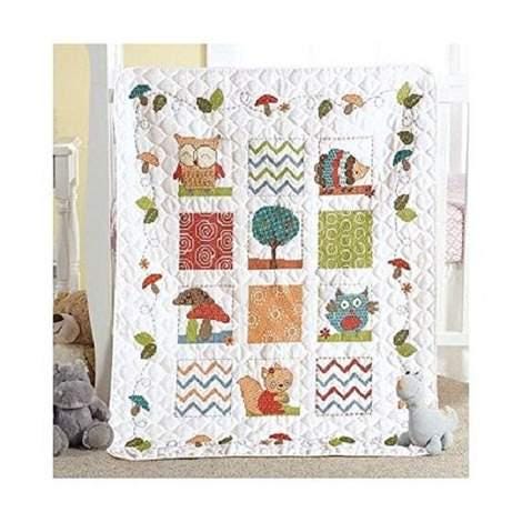 Woodland Friends Baby Quilt