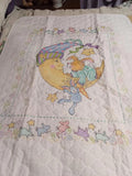 Moon Bunny Baby Quilt