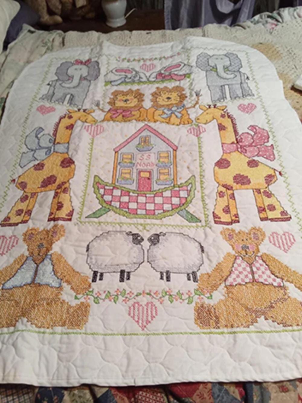 Noah's Ark Baby Quilt