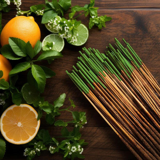 Fiesta Lime Traditional 11 Inch Incense Sticks