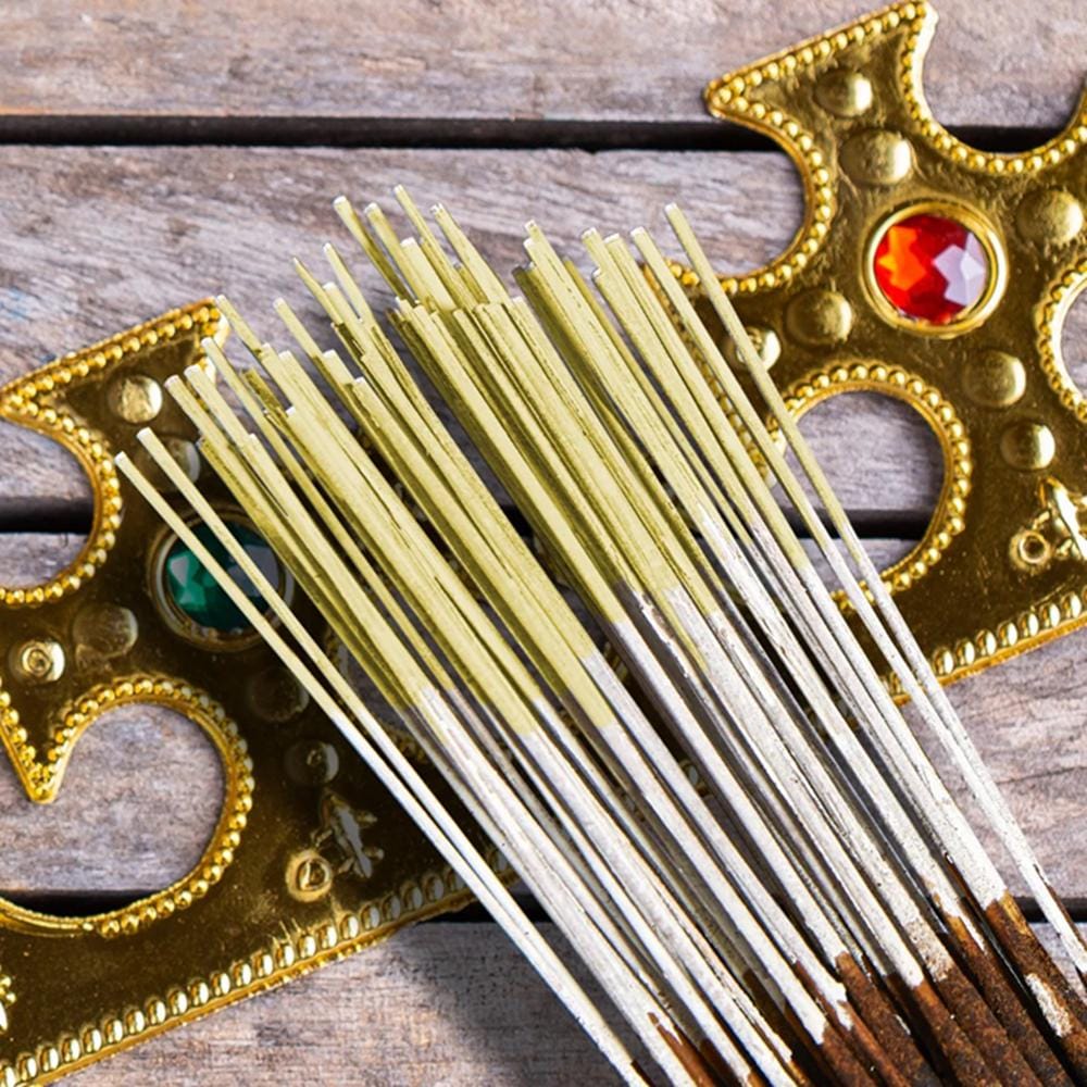 King Cake Incense Sticks, Three Sizes, And Cones