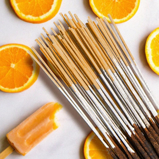 Orange Creamsicle Traditional 11 Inch Incense Sticks