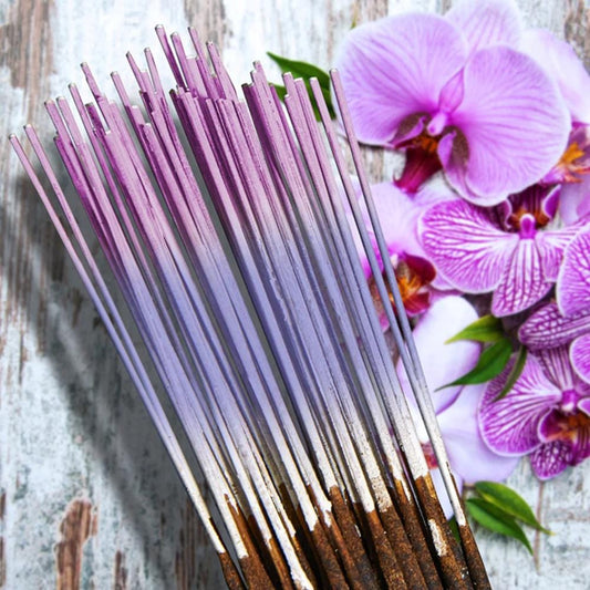 Tibetan Orchid Incense Sticks, Two Sizes