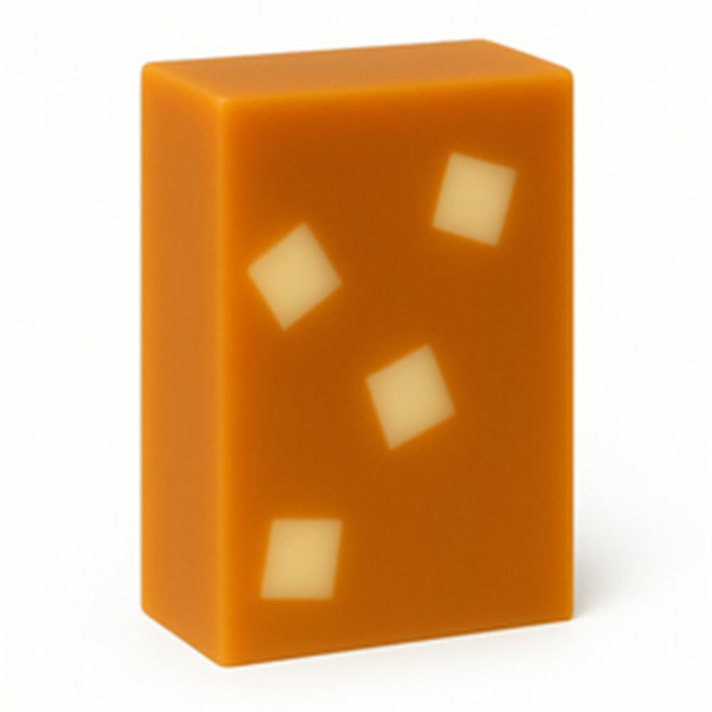 Apricot Chammomile Cold Process Soap, 4.8 Ounce Bar