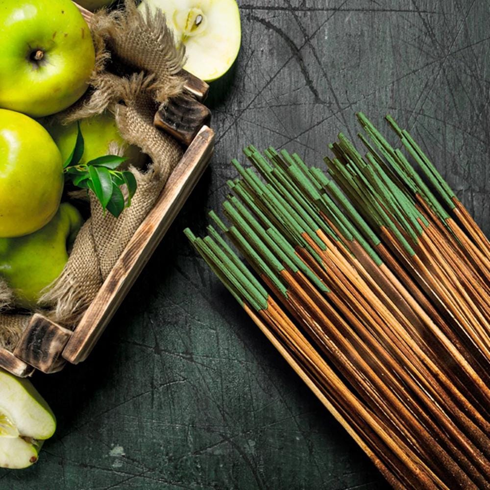 Green Apple Traditional 11 Inch Incense Sticks