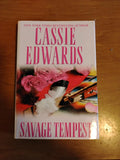 Savage Tempest, by Cassie Edwards, Vintage Book